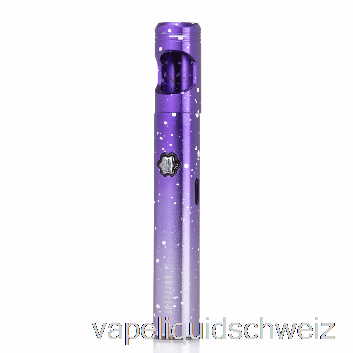 Dazzleaf Handii VV 510 Thread Batterie Purple Splatter Vape Schweiz